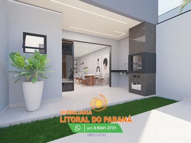 Imagem 9: Triplex - 4 Dormitórios (sendo 2 suítes) - Caioba - Matinhos