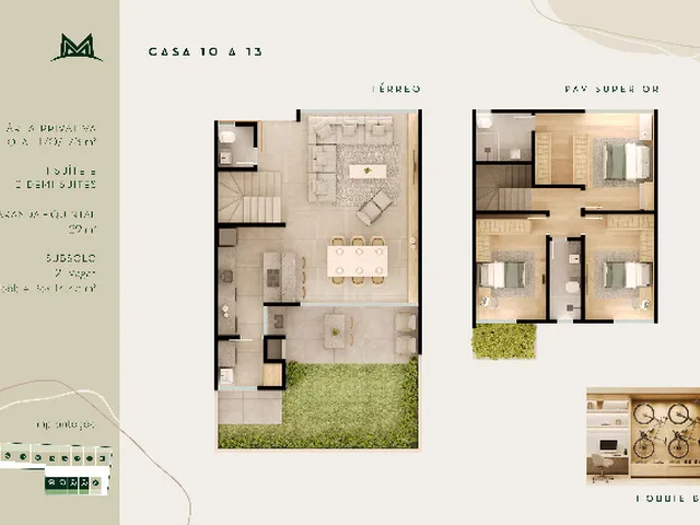 Imagem 11: CONDOMINIO DE TOWNHOUSES NO CASCATINHA / SANTA FELICIDADE