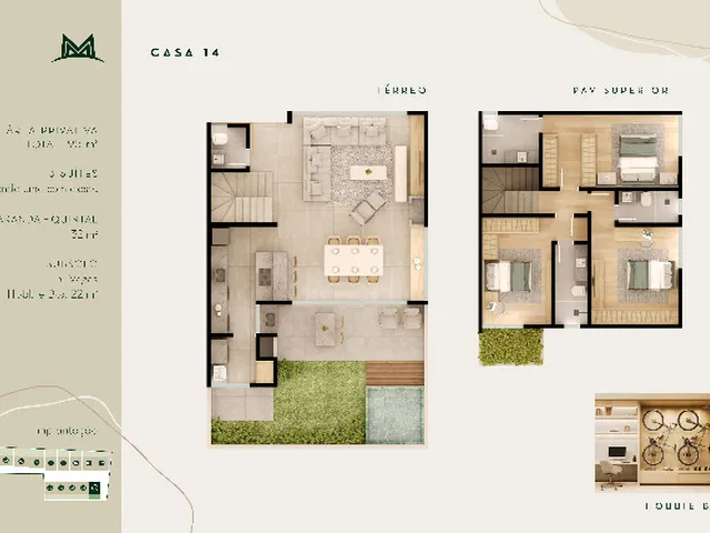 Imagem 13: CONDOMINIO DE TOWNHOUSES NO CASCATINHA / SANTA FELICIDADE