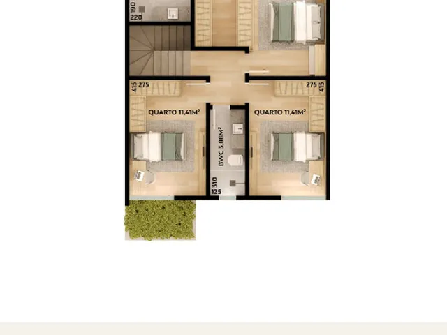 Imagem 5: CONDOMINIO DE TOWNHOUSES NO CASCATINHA / SANTA FELICIDADE