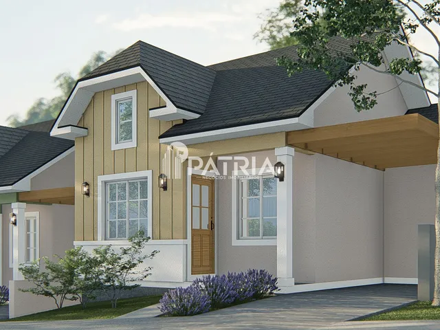 Imagem: Casa Geminada com O2 Dorm/01Suíte -Country