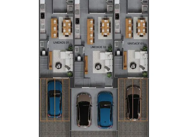 Imagem 6: Geminado Residencial 104 m² com 2 suítes em Jaraguá do Sul – Financiamento Sim