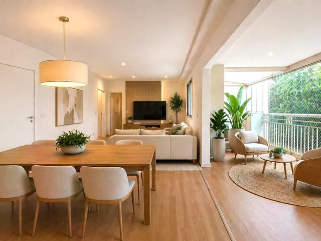 Imagem: O apartamento possui 3 Dormitórios, 3 Suítes, 5