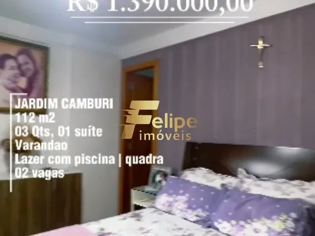 Imagem 2: LINDÍSSIMO APARTAMENTO DE 03 QUARTOS, SENDO 01 SUÍTE, LAZER COMPLETO, À VENDA EM