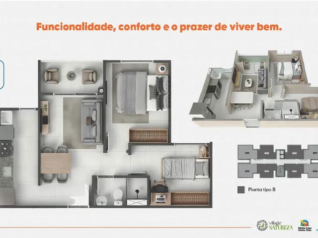 Imagem 14: Village Natureza – Moderno, Funcional e Aconchegante
