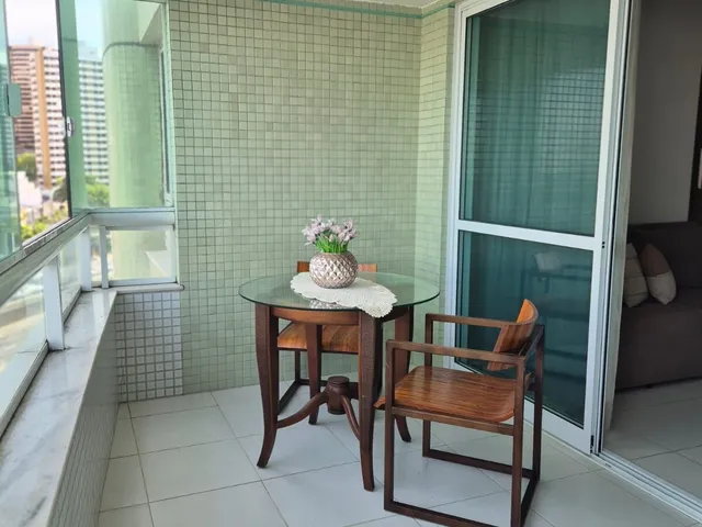 Imagem 16: Apartamento Itaigara | 1/4 Mobiliado com Varanda, Vista Mar e Garagem