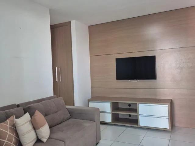 Imagem 2: Apartamento Itaigara | 1/4 Mobiliado com Varanda, Vista Mar e Garagem