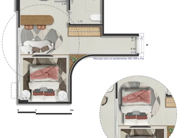 Imagem 6: APARTAMENTO RESIDENCIAL em Rio de Janeiro - RJ, Leblon