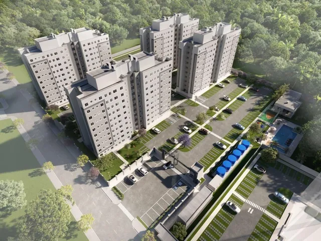 Imagem: O apartamento possui 2 Dormitórios, 1 Suíte, 2 Banheiros,