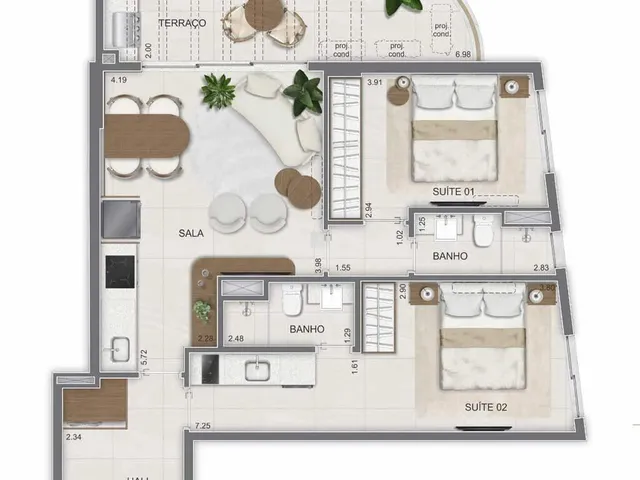 Imagem 7: Apartamento À Venda no Bairro Copacabana - Rio de Janeiro/Rj