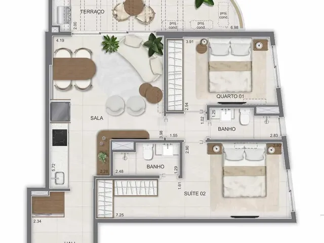 Imagem 11: Apartamento À Venda no Bairro Copacabana - Rio de Janeiro/Rj