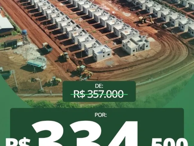 Imagem: A casa possui 2 Dormitórios, 1 Banheiro, 2 Vagas na
