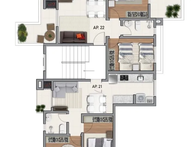 Imagem 9: Apartamento Mirage Residence - São José dos Pinhais