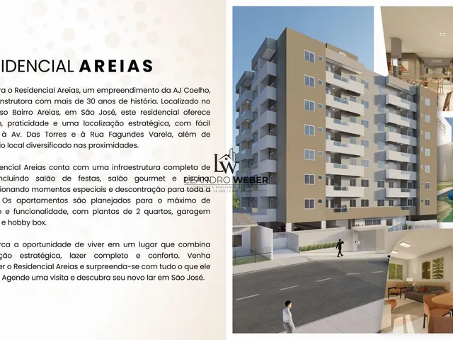 Imagem 15: Apartamento com 2 Dormitórios sendo uma Suíte em São José/SC