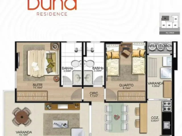Imagem 3: APARTAMENTO RESIDENCIAL em Guarapari - Espírito Santo, Praia do Morro