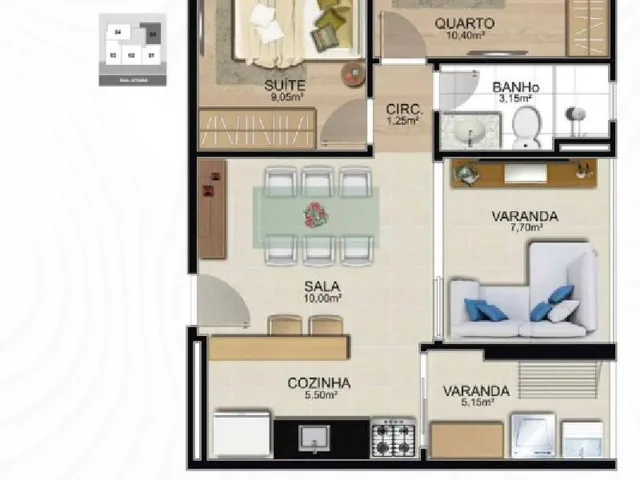 Imagem 12: APARTAMENTO RESIDENCIAL em Guarapari - Espírito Santo, Praia do Morro
