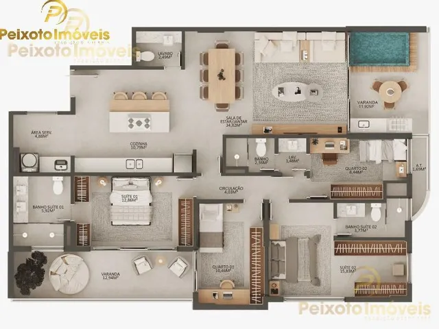 Imagem 3: APARTAMENTO RESIDENCIAL em Guarapari - Espírito Santo, Enseada Azul