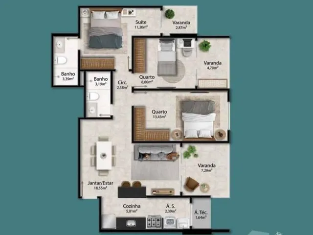 Imagem 2: APARTAMENTO RESIDENCIAL em Guarapari - Espírito Santo, Ipiranga