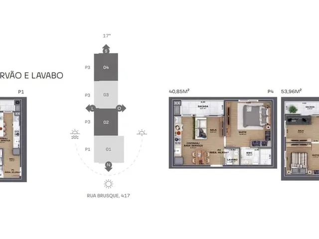 Imagem 2: APARTAMENTO 1 DORMITÓRIO NO CENTRO DE ITAJAI COM SACADA COM CHURRASQUEIRA