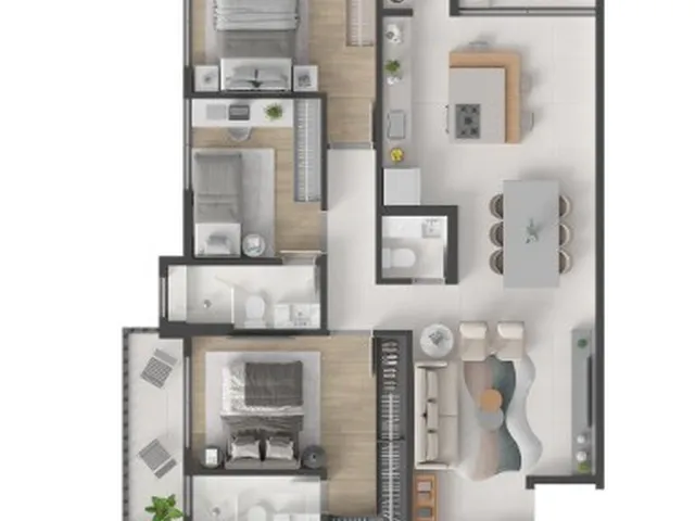 Imagem 8: Apartamento de alto padrão a venda no Saguaçú com 3 suítes - Buch Imóveis