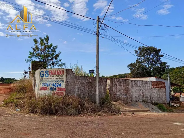 Imagem 3: Lote murado com barracão iniciado no vila dourada
