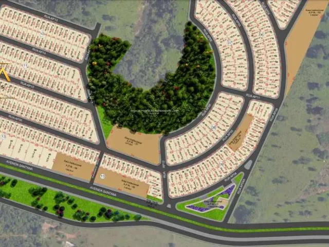 Imagem 2: Loteamento Aparecida Park, lotes a partir de 180 a prestação