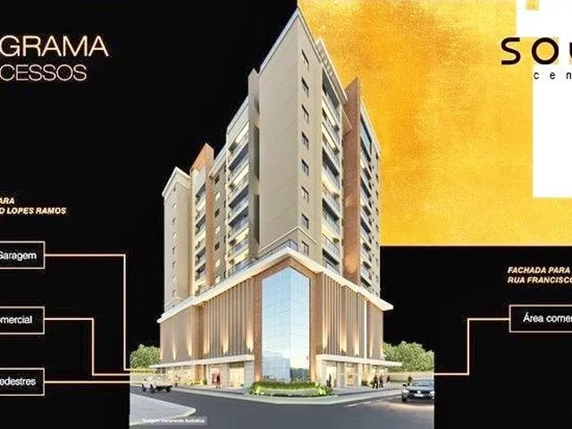 Imagem 2: Apartamento à venda em Itajubá-MG no Centro: 3 quartos, 1 suíte, 2 salas, 2 banheiros