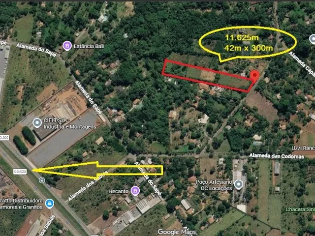 Imagem: Vendo Área Terreno Chácara 11.625m² Estância