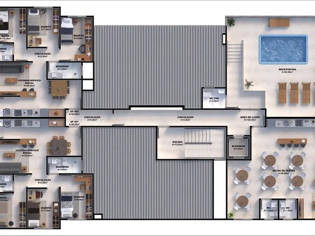 Imagem 2: Apartamento à venda no bairro Nova Palhoça - Palhoça/SC