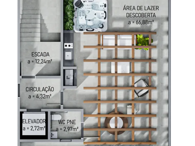 Imagem 2: Carmen Residence - Apartamento à venda no bairro Pedra Branca - Palhoça/SC
