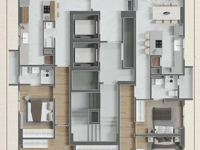 Imagem 2: D'Alture Apartamento com 2 dormitórios