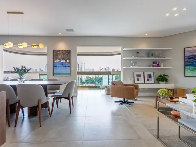 Imagem: O apartamento possui 3 Dormitórios, 3 Suítes, 5