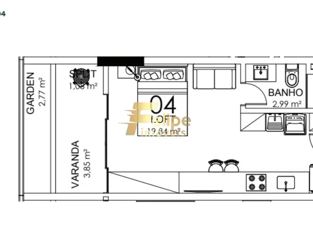 Imagem 12: NOVO EMPREENDIMENTO IMOBILIÁRIO SURGINDO! COBERTUARA COM 02 QUARTOS, SENDO 01 SUÍTE