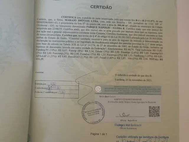 Imagem 8: Imperdível: Cidade Ocidental-GO, Parque Nápolis B -lote com cinco quitinetes