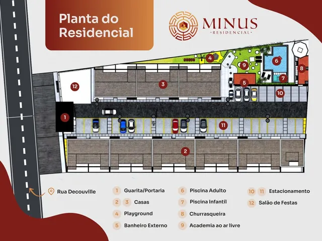 Imagem 6: Minus Residencial – Casa de 2 Quartos em Condomínio Fechado