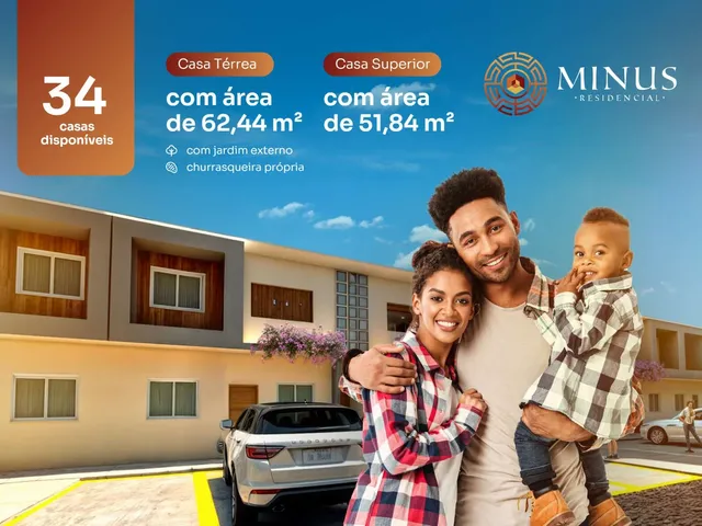Imagem 3: Minus Residencial – Casa de 2 Quartos em Condomínio Fechado