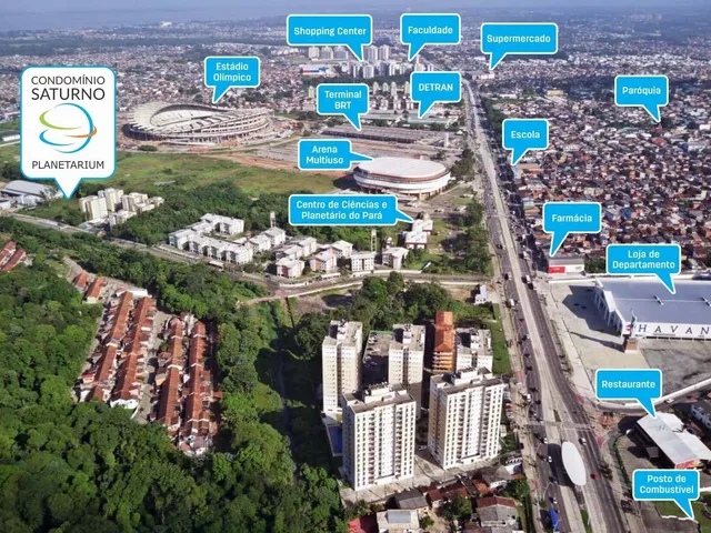 Imagem 15: Condomínio Saturno - Apartamento com Garden Exclusivo Próximo Ao Mangueirão