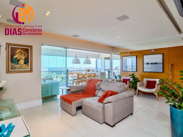 Imagem 13: Vendo impecável Apartamento reformado com 131m2, varanda gourmet vista mar, 4/4, 2 vagas