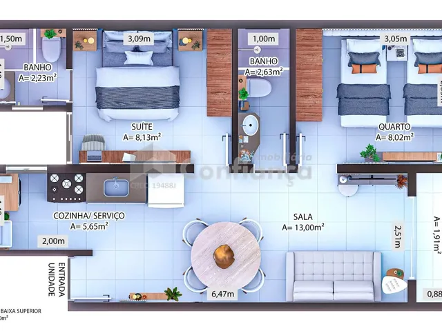 Imagem 8: Apartamento á Venda no Icaraí - Caucaia/CE