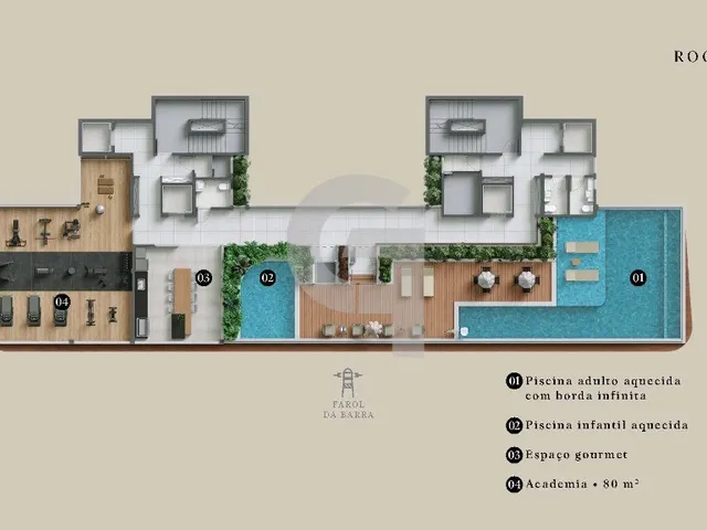 Imagem 7: Apartamento com 3 quartos sendo 2 suítes, a 200m da praia no Rivê no Rio Vermelho