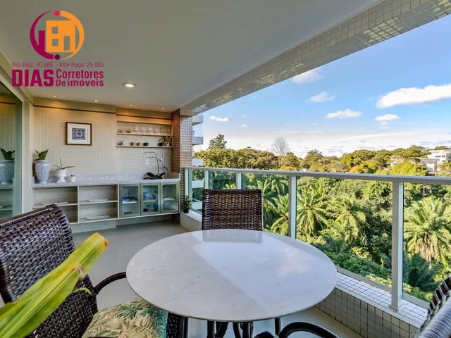 Imagem 8: Vendo lindo Apartamento na Mansão Real no Alphaville com 142m2, 4/4, 3 suítes, 3 Vagas