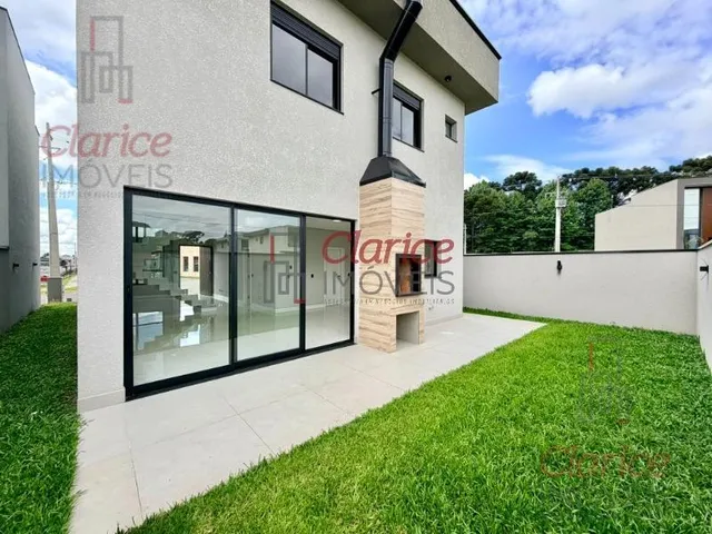 Imagem 11: Sobrado maravilhoso, novo, conceito aberto com 3 suítes, estilo moderno, e dentro de um
