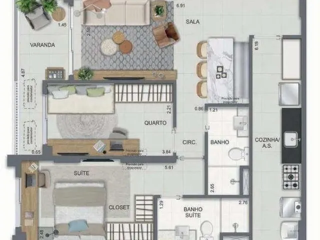 Imagem 13: Detalhes do Aqua Village Catete: Apartamentos e Casas de Alto Padrão na Zona Sul do Rio