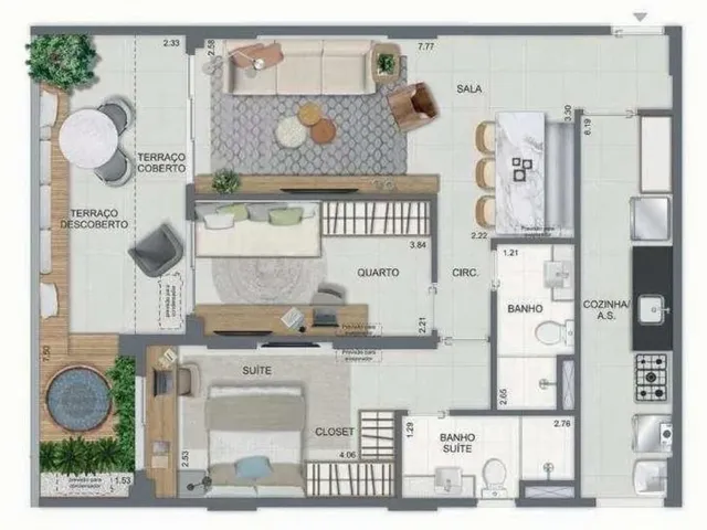 Imagem 6: Detalhes do Aqua Village Catete: Apartamentos e Casas de Alto Padrão na Zona Sul do Rio