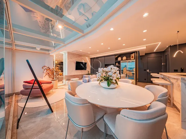 Imagem 7: Duplex mobiliado em Alphaville com 109 m², design exclusivo e vista livre