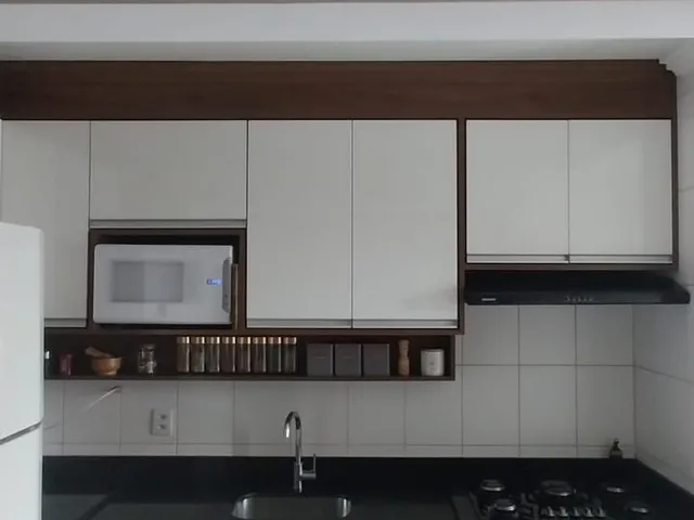 Imagem 15: Apto pronto, último andar no Scalla todo com armários planejados, 2 dorms, varanda e 1