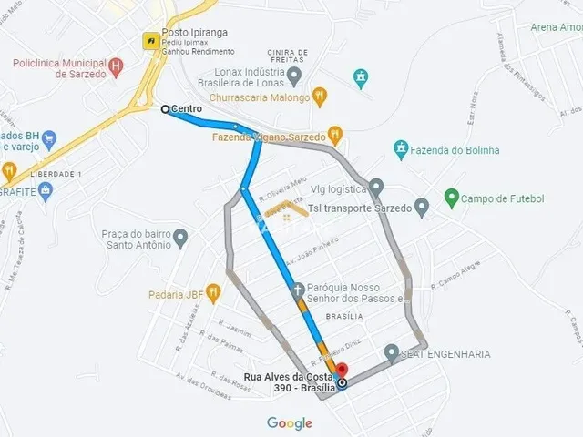 Imagem 8: 2 Lotes Juntos no Bairro Brasília - Sarzedo