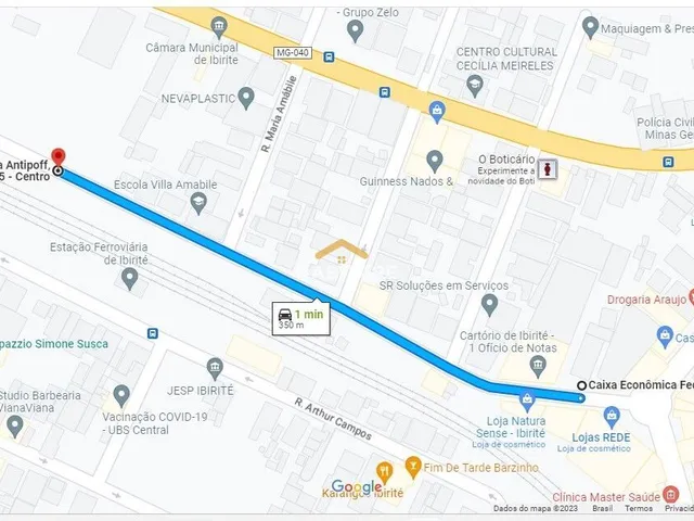 Imagem 9: Terreno de esquina com 1.572 m2 no centro de Ibirité