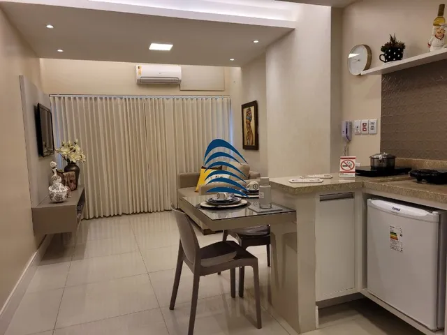 Imagem 4: Ondina Apart Hotel Venda porteira fechada 1/4 sala vista avenida 1 quarto casal 1
