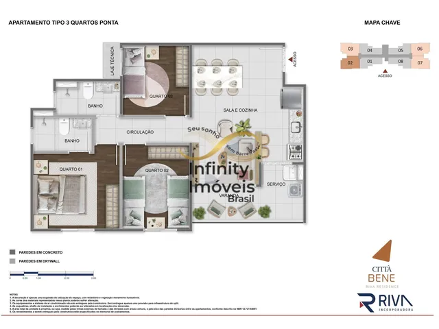 Imagem 7: CITTÁ BENE - Apartamento à venda no bairro Ouro Preto - Belo Horizonte/MG